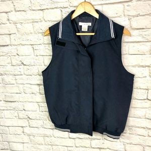 NWOT Izod Club Golf Vest Navy Blue Size Medium